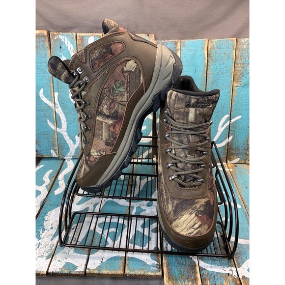 HI-TEC MENS STRIKER WP WATERPROOF CAMO ANKLE BOOTS SIZE 9 Worn Once - Picture 4 of 10
